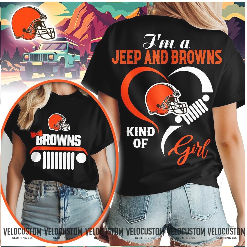 Cleveland Football Jeep Heartbeat Shirt Cleveland Football Jeep Heartbeat Shirt