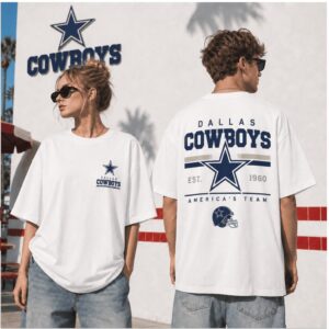 Dallas Cowboys America Team Retro Football Star Shirt
