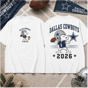 Dallas Cowboys Snoopy Football 2026 Shirt