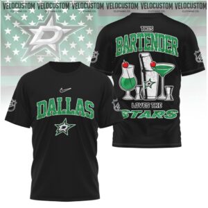 Dallas Stars Bartender Cocktail NHL Hockey Shirt