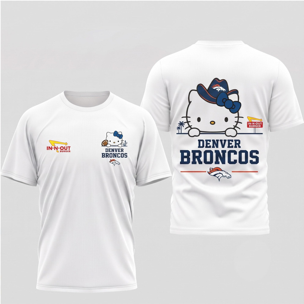 Denver Broncos Cute Cat Cowboy Hat Football Shirt Denver Broncos Cute Cat Cowboy Hat Football Shirt