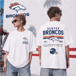 Denver Broncos Football Vintage Mascot Est 1959 Shirt
