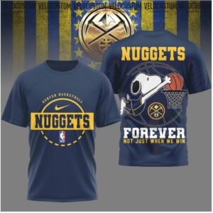 Denver Nuggets Snoopy Basketball Forever Shirt