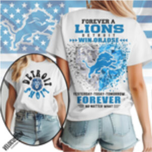 Detroit Football Diamond Heart Shirt