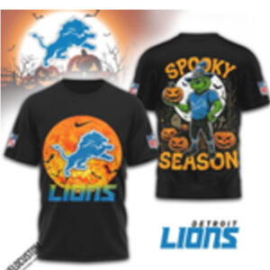 Detroit Lions Grinch Spooky Season Halloween Shirt