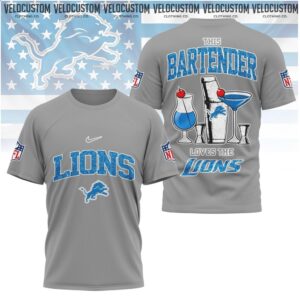 Detroit Lions This Bartender Loves The Lions Shirt