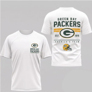 Green Bay Packers Football Retro Logo Est 1919 Shirt