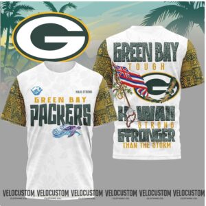 Green Bay Packers Hawaii Stronger Than The Storm Shirt