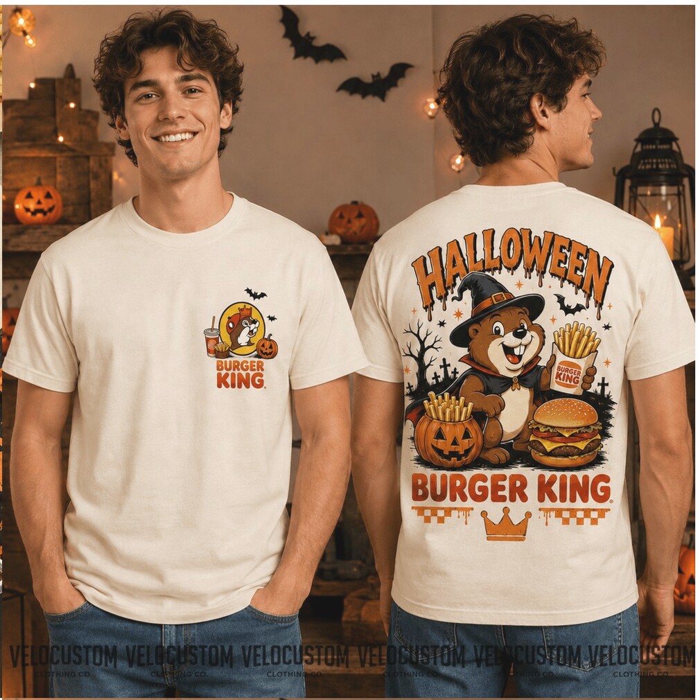 Halloween Burger King Beaver Spooky Trick Or Treat Shirt Halloween Burger King Beaver Spooky Trick Or Treat Shirt