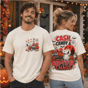 Halloween Snoopy Pringles This Is My Spooky Snackin Shirt