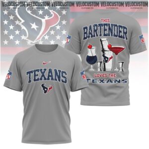Houston Texans Bartender Loves Texans Shirt