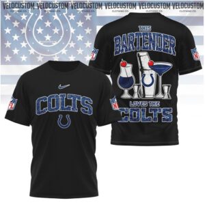 Indianapolis Colts Bartender Cocktail NFL Football Shirt