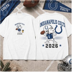 Indianapolis Colts Snoopy Football 2026 Shirt