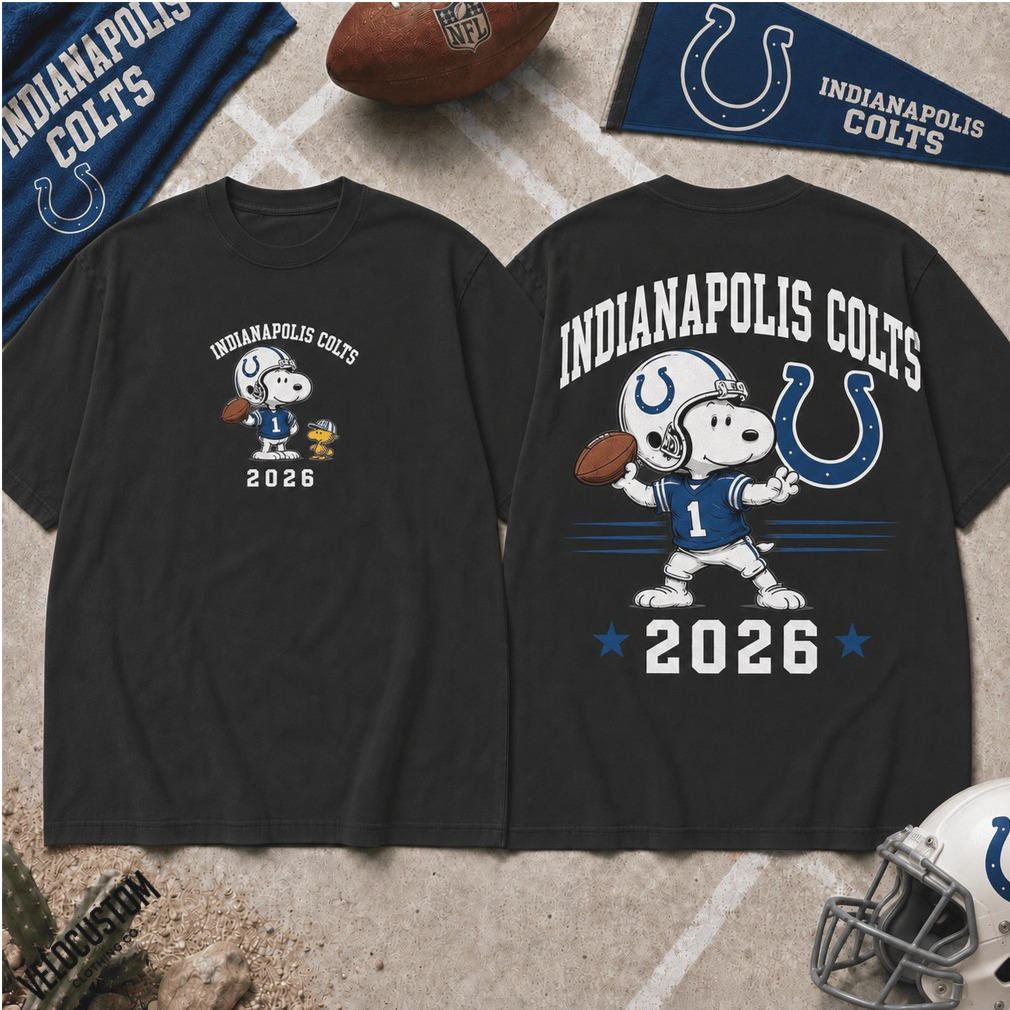 Indianapolis Colts Snoopy Football 2026 Shirt Indianapolis Colts Snoopy Football 2026 Shirt