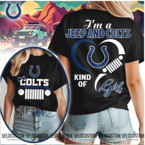 Indianapolis Football Jeep Heart Kind Of Girl Shirt