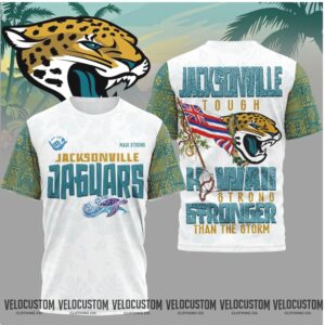 Jacksonville Football Hawaii Stronger Than The Storm Shirt