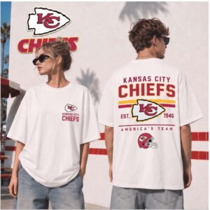 Kansas City Chiefs Football Vintage Helmet Est 1946 Shirt