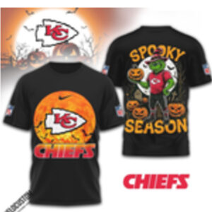 Kansas City Chiefs Grinch Spooky Season Halloween Shirt