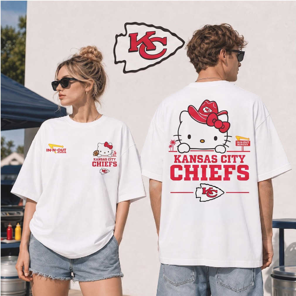 Kansas City Chiefs Hello Kitty Cowboy Hat Shirt Kansas City Chiefs Hello Kitty Cowboy Hat Shirt