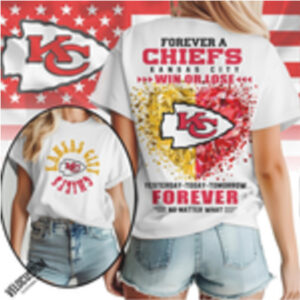 Kansas City Football Diamond Heart Shirt