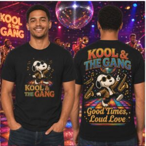 Kool And The Gang Snoopy Disco Dancing Shirt