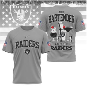Las Vegas Raiders Bartender Loves Raiders Shirt