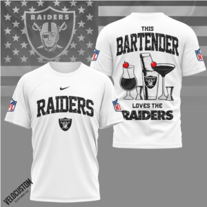 Las Vegas Raiders Bartender Loves Raiders Shirt