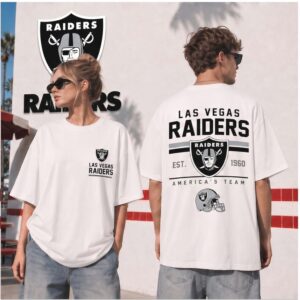 Las Vegas Raiders Football Helmet Shield Logo Shirt