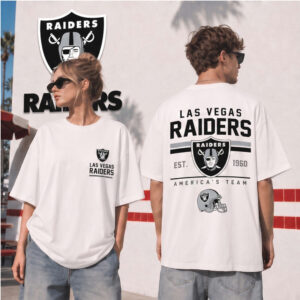 Las Vegas Raiders Football Helmet Shield Logo Shirt