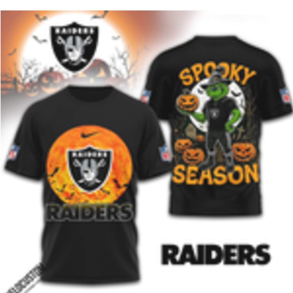 Las Vegas Raiders Grinch Pumpkin Spooky Season Shirt Las Vegas Raiders Grinch Pumpkin Spooky Season Shirt