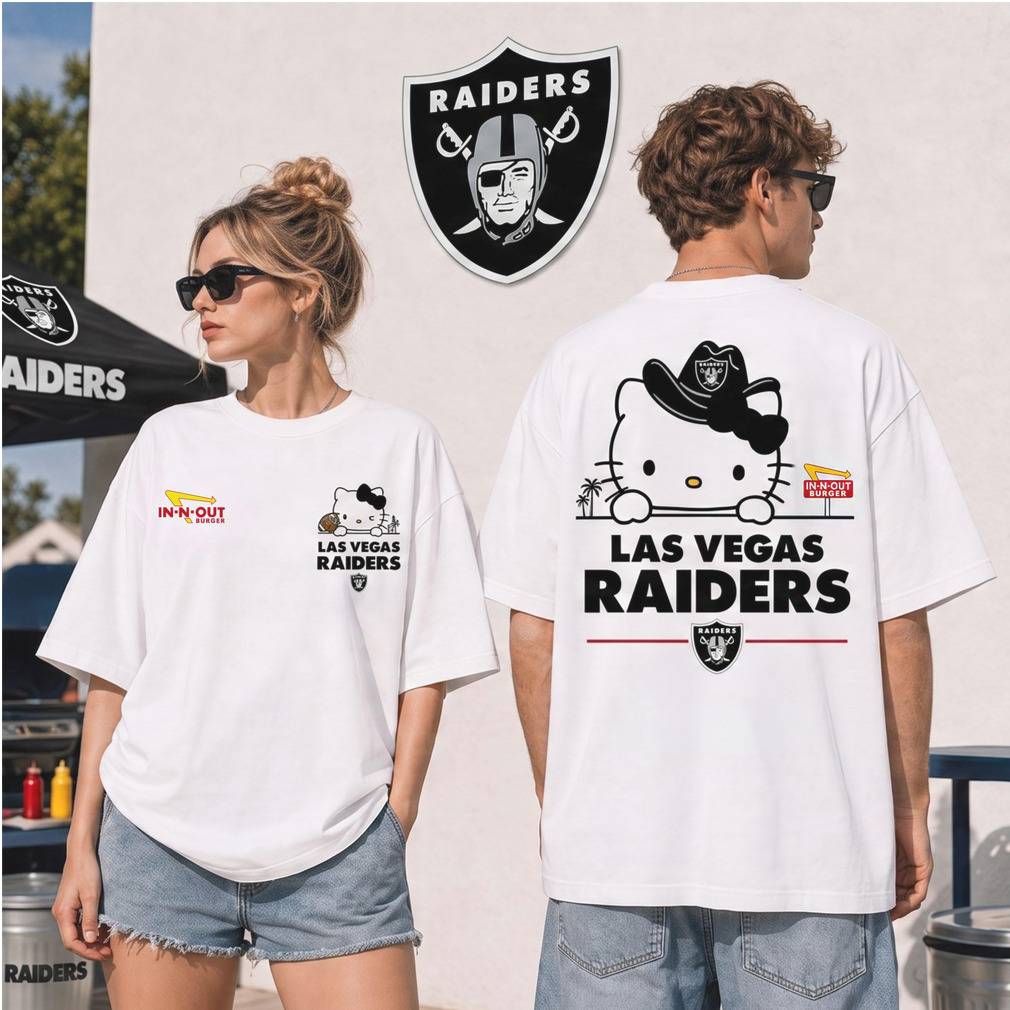 Las Vegas Raiders Hello Kitty Cowboy Hat Shirt Las Vegas Raiders Hello Kitty Cowboy Hat Shirt