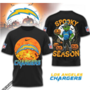 Los Angeles Chargers Grinch Pumpkin Spooky Season Shirt