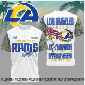 Los Angeles Football Hawaii Stronger Than The Storm Shirt