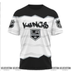 Los Angeles Hockey Skull Skeleton Graphic Sports Shirt