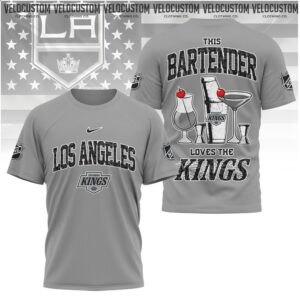 Los Angeles Kings Bartender Cocktail NHL Hockey Shirt