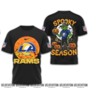 Los Angeles Rams Football Pumpkin Spooky Season Shirt