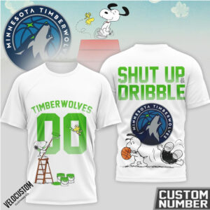 Minnesota Basketball Snoopy Dribble Shirt