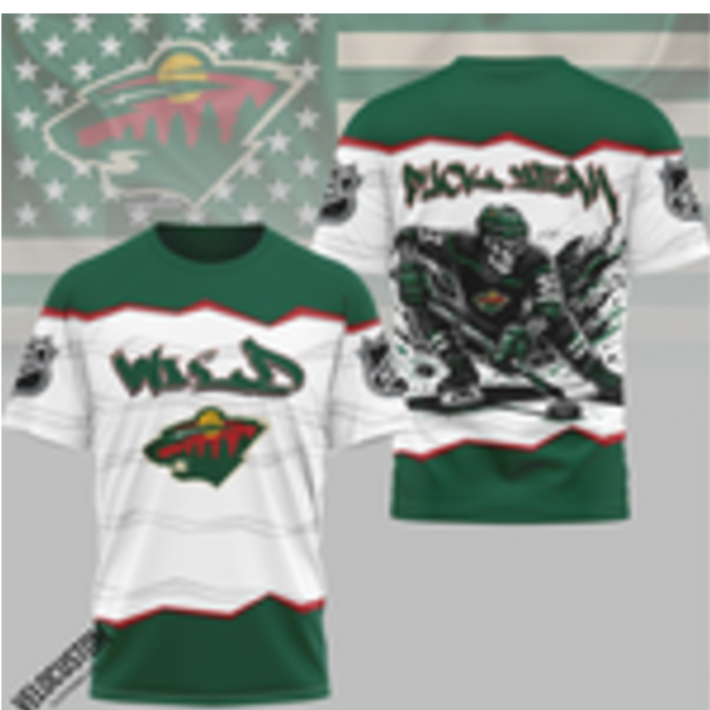 Minnesota Wild Skeleton Hockey Puck Yeah Shirt Minnesota Wild Skeleton Hockey Puck Yeah Shirt