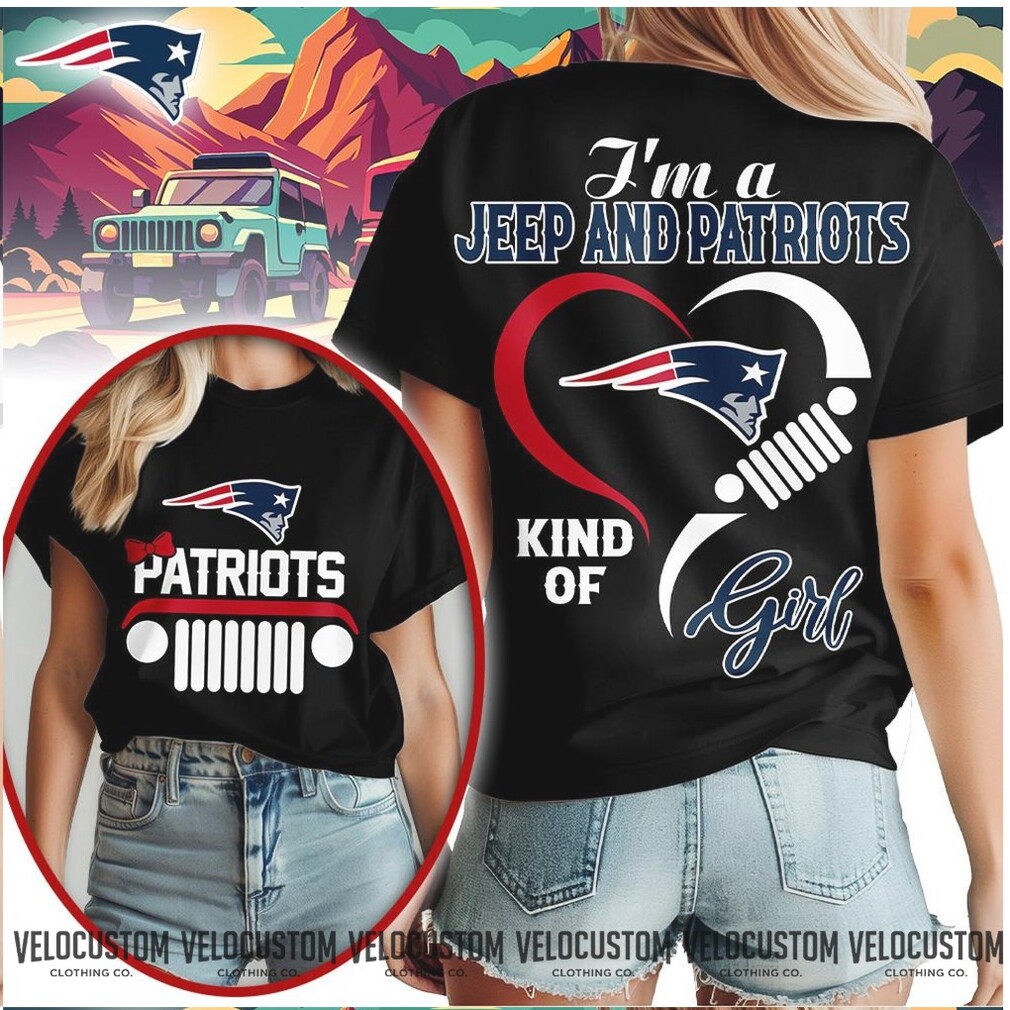 New England Football Jeep Heart Kind Of Girl Shirt New England Football Jeep Heart Kind Of Girl Shirt