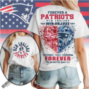 New England Patriots Football Heartbeat Forever Win Or Lose Shirt