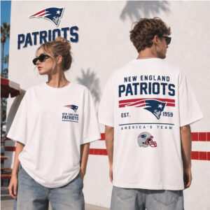 New England Patriots Vintage Helmet Football Shirt