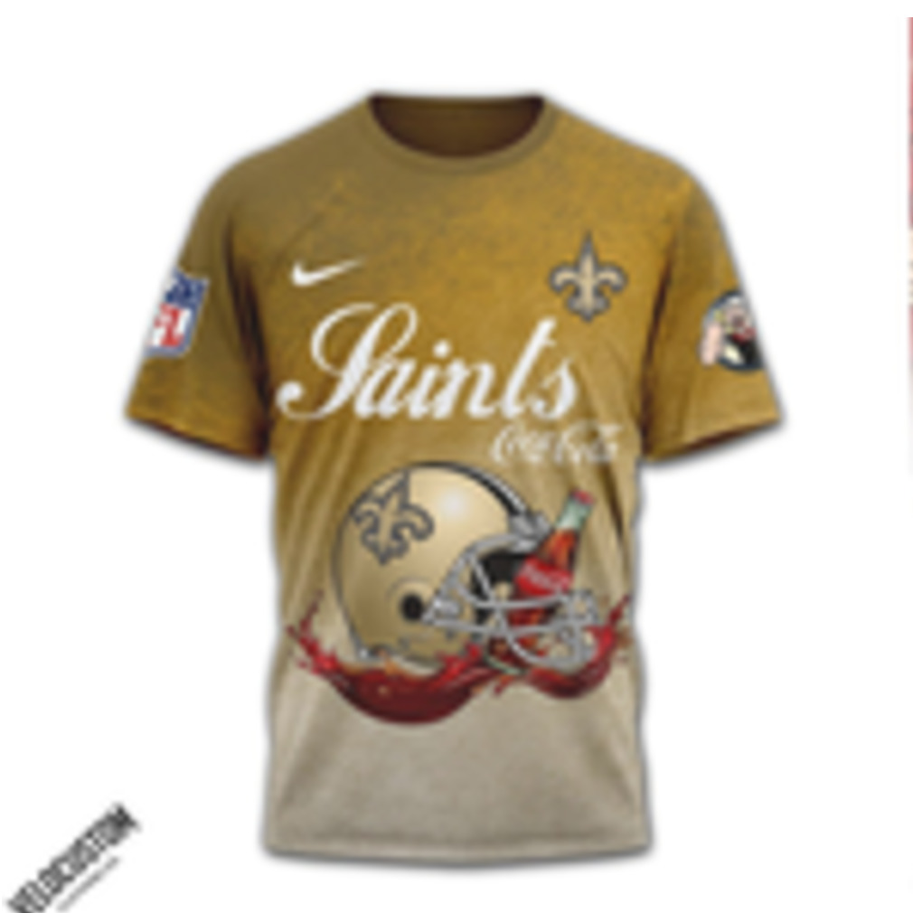 New Orleans Saints Popeye Coca Cola Drink Strong Shirt New Orleans Saints Popeye Coca Cola Drink Strong Shirt