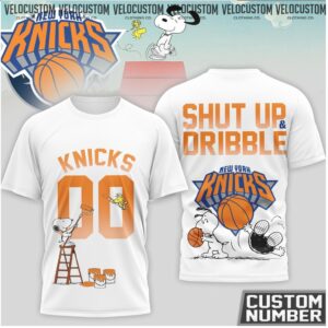 New York Basketball Snoopy Dribble Shirt
