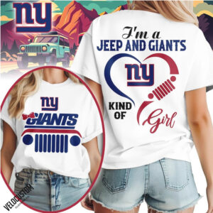 New York Football Jeep Lover Heart Grill Shirt