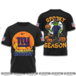 New York Giants Grinch Pumpkin Spooky Season Shirt