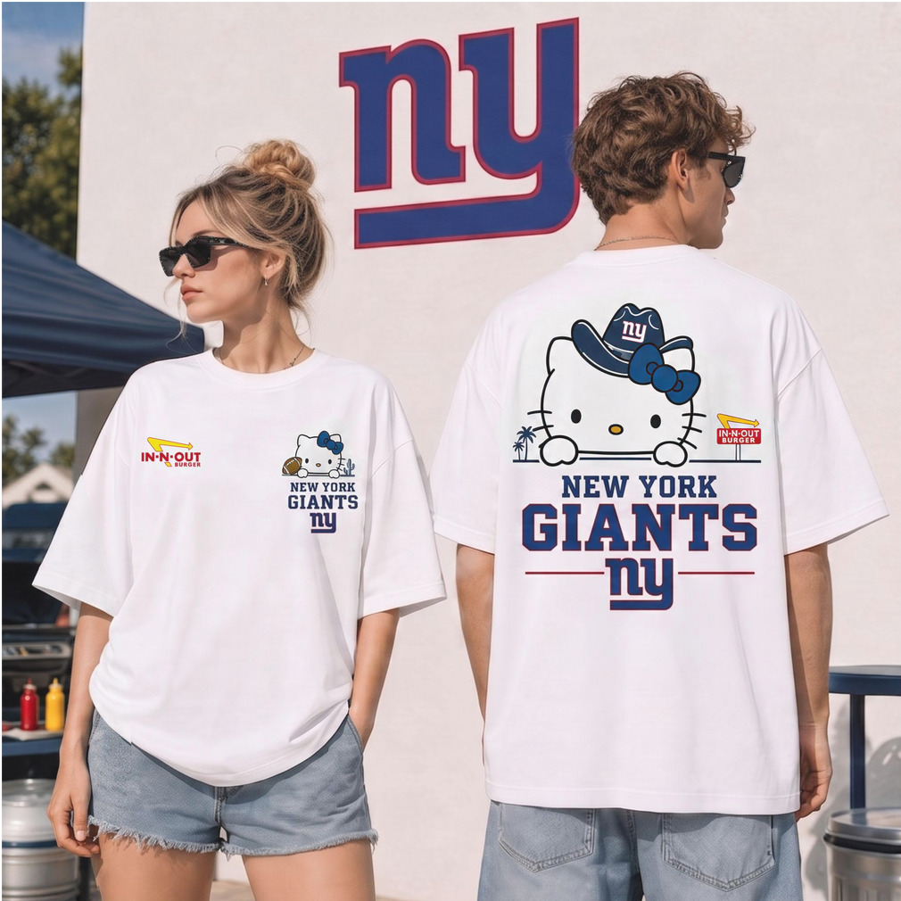 New York Giants Hello Kitty Cowboy Hat Shirt New York Giants Hello Kitty Cowboy Hat Shirt