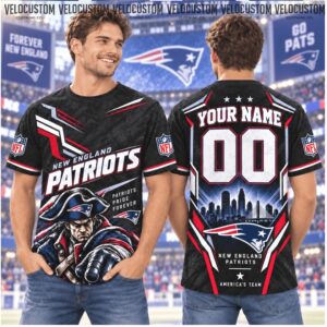 New York Giants Mascot Skyline Custom Name Football Shirt New York Giants Mascot Skyline Custom Name Football Shirt