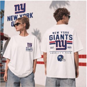 New York Giants Vintage Established Football Shirt