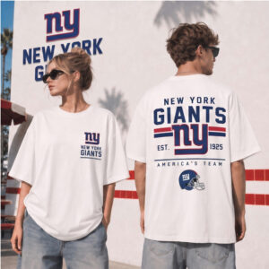 New York Giants Vintage Established Football Shirt