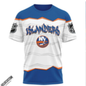 New York Hockey Skull Skeleton Graphic Sports Shirt
